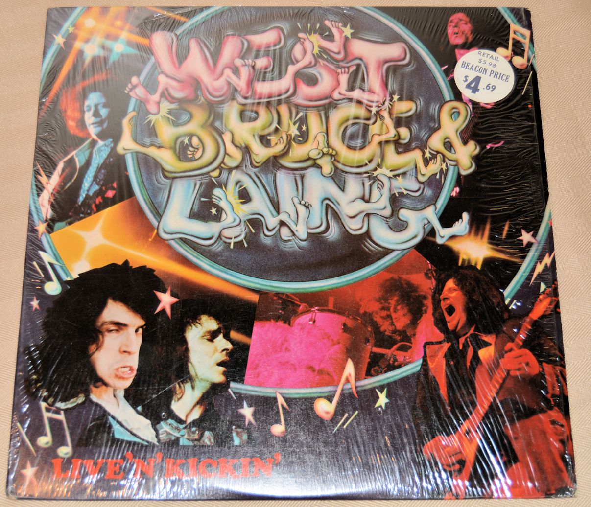 West, Bruce & Lang - Live N Kickin