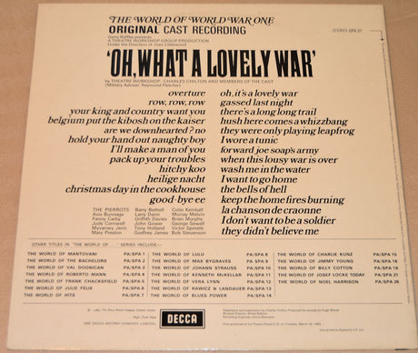 Original Cast - Oh What A Lovely War