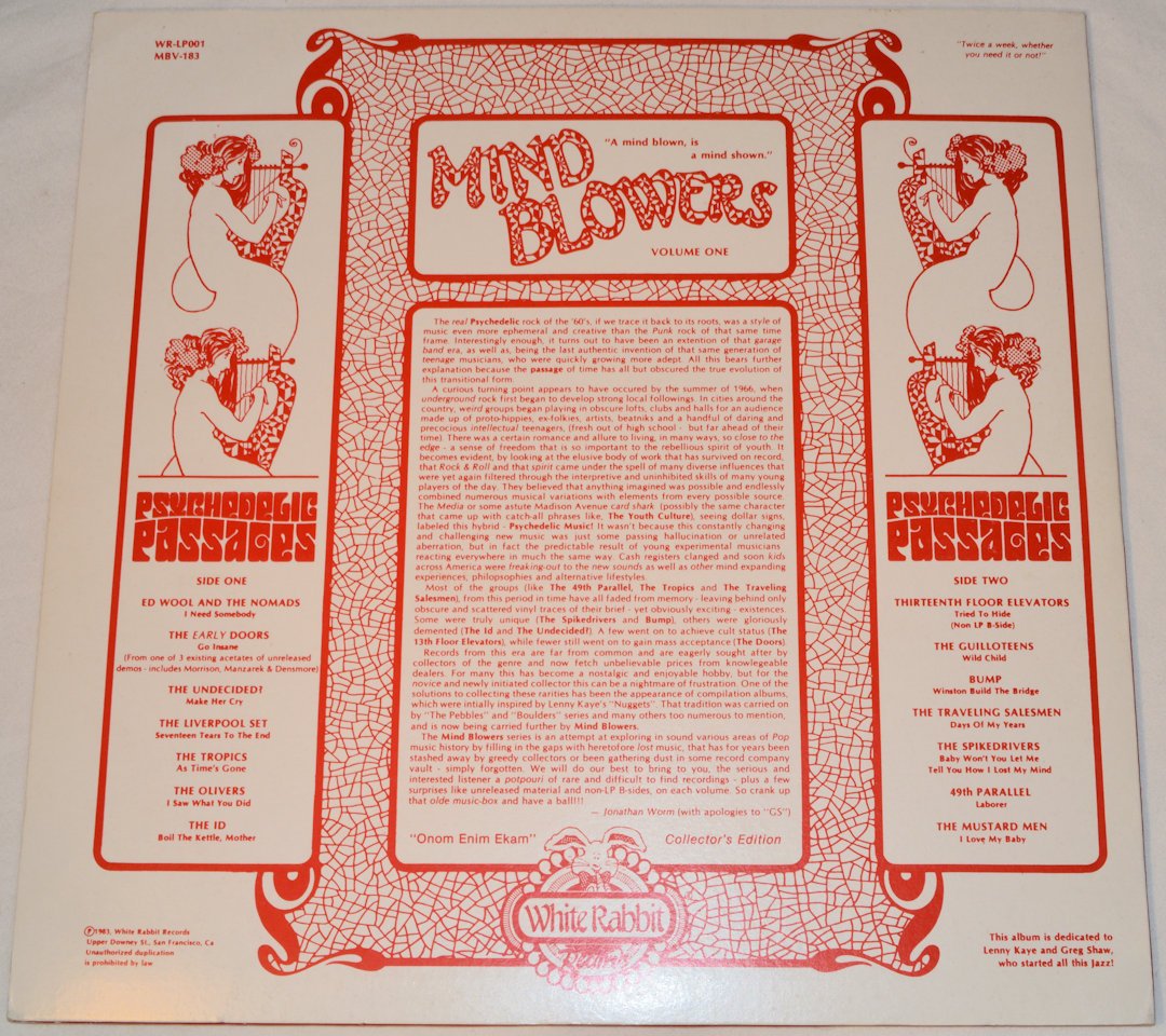 Various - Mind Blowers Volume One