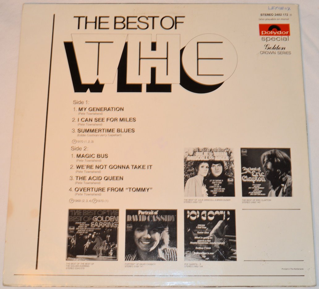 Who, The - Best Of