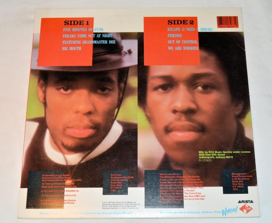 Whodini - Escape