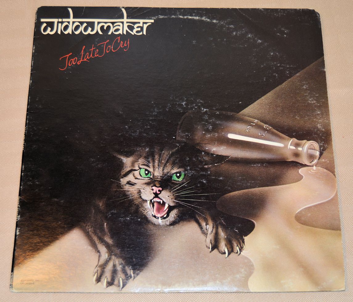 Widowmaker - Too Late To Cry