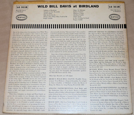 Davis, Wild Bill - At Birdland