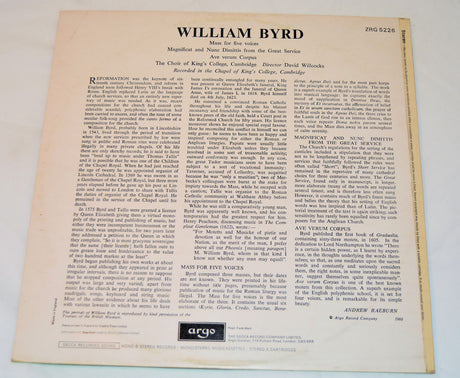 Byrd, William - Mass For Five Voices
