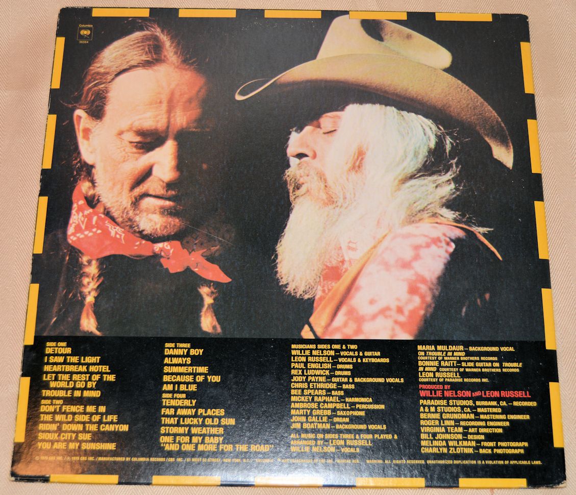 Nelson, Willie/Russel, Leon - One For The Road