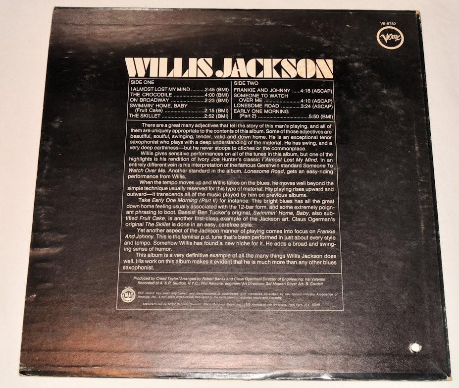 Jackson, Willis - Willis Jackson