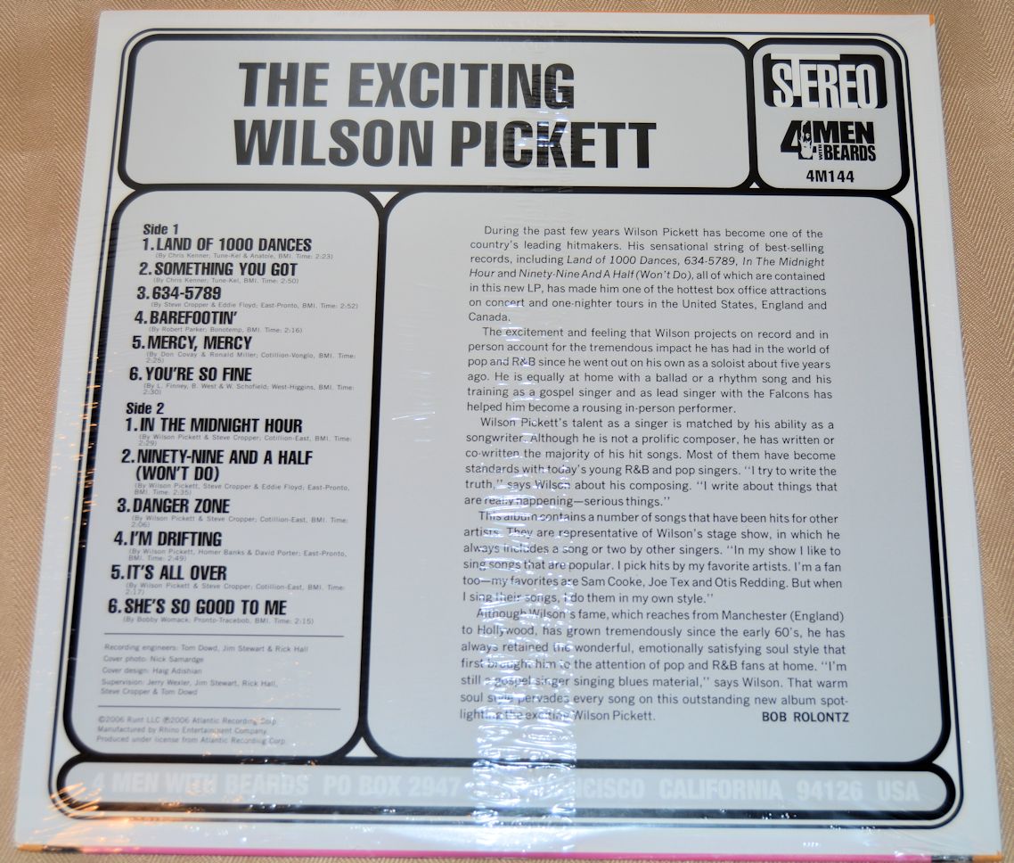 Pickett, Wilson - The Exciting Wilson Pickett