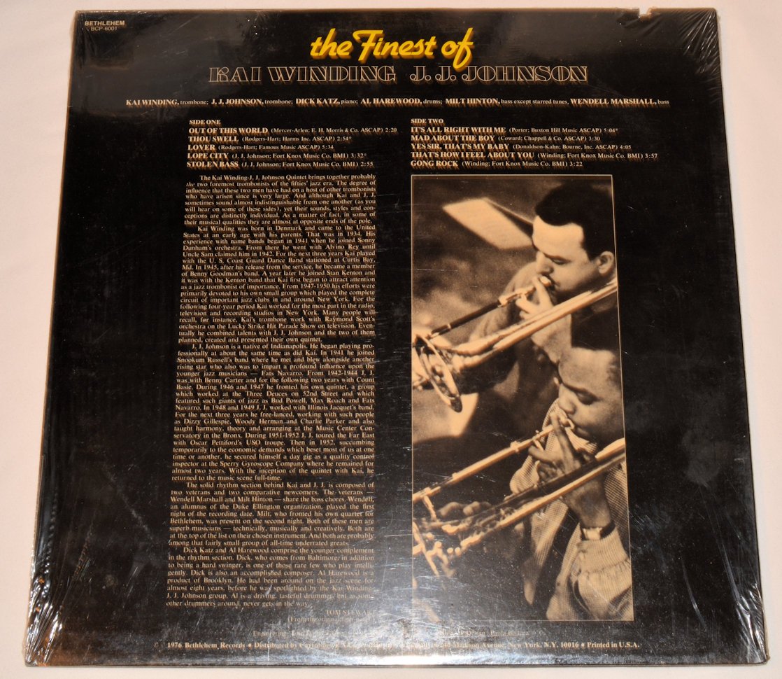 Winding / Johnson - Finest Of K & JJ
