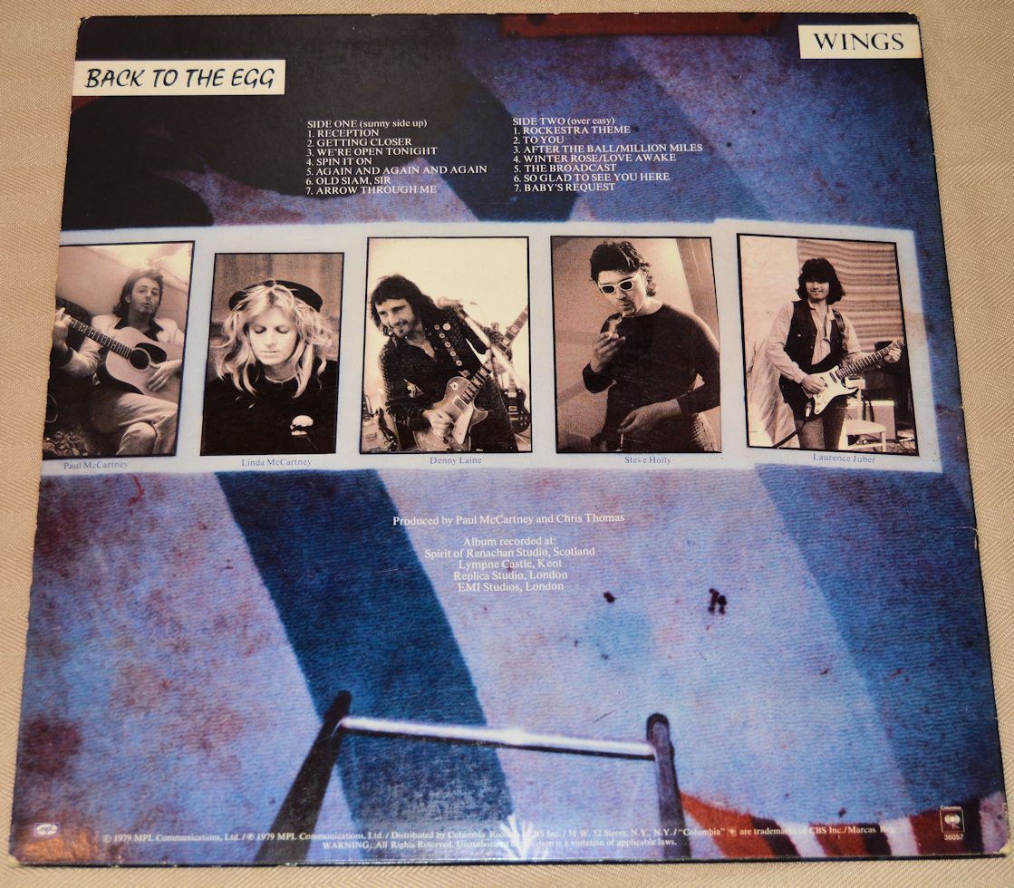 Wings - Back To The Egg
