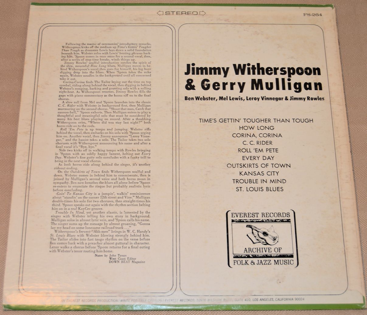 Witherspoon, J./Mulligan, G. - Jimmy Witherspoon & Gerry Mulligan