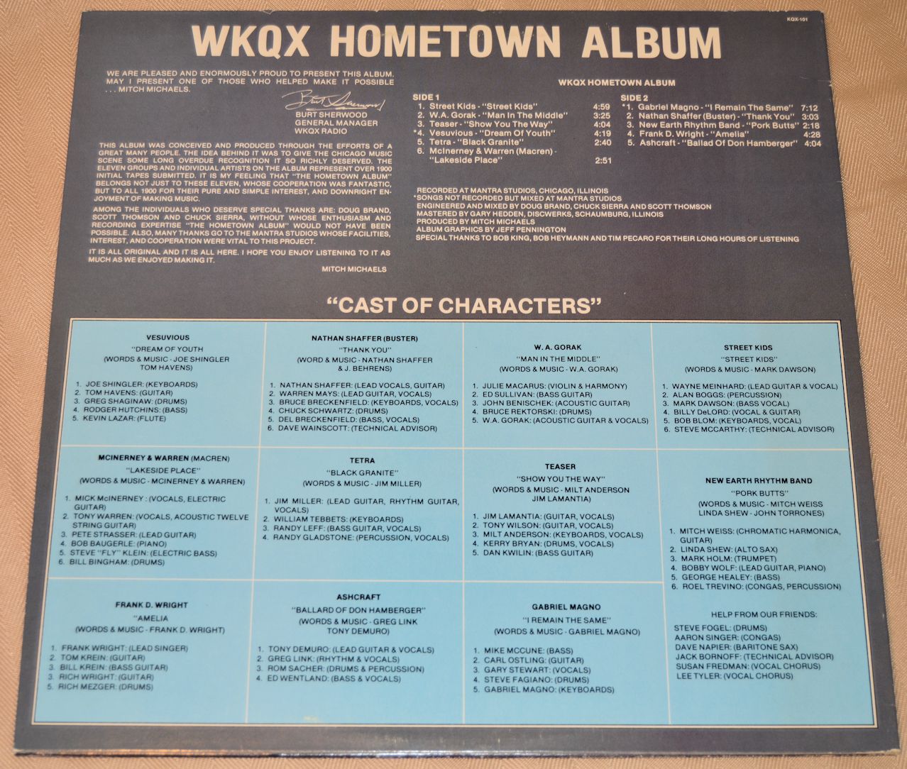 Various - WKQX Hometown Album