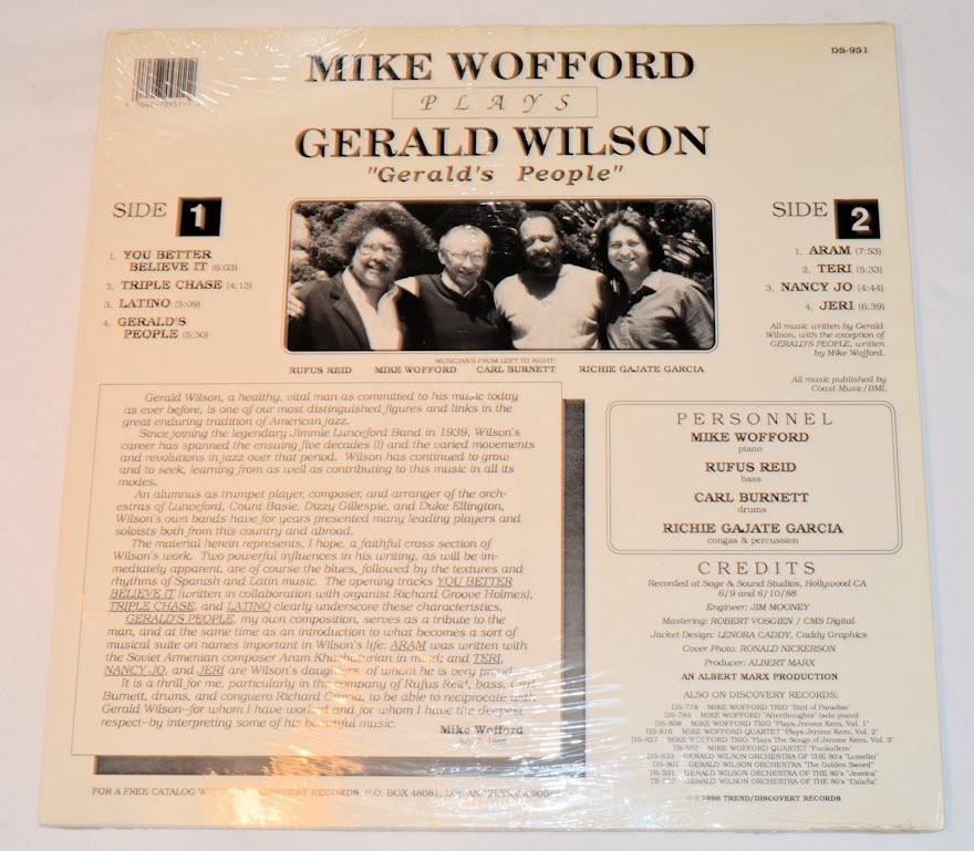 Wofford, Mike - Plays Gerald Wilson