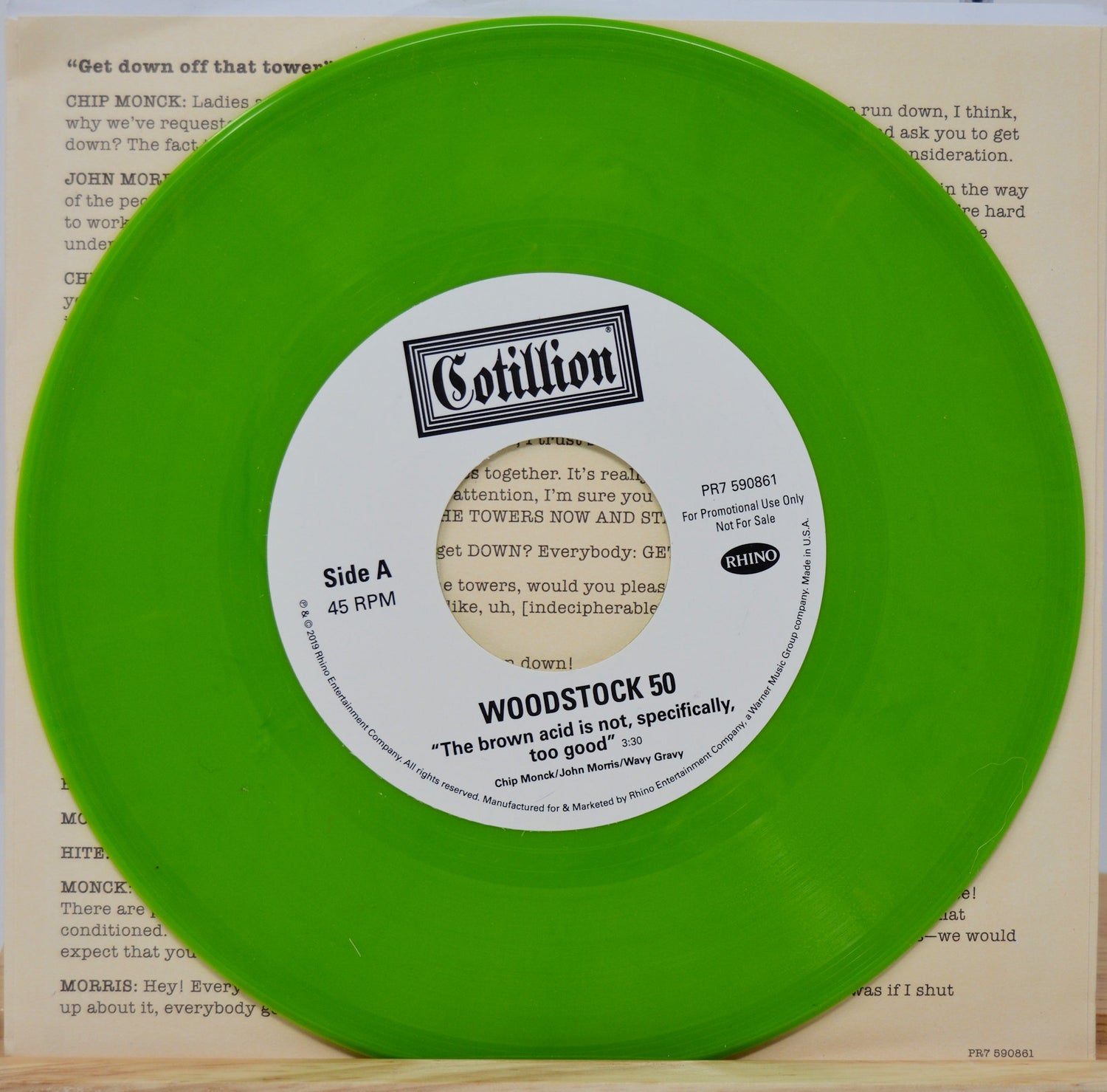 Woodstock 50: "The Brown Acid Is Not, Specifically, Too Good"