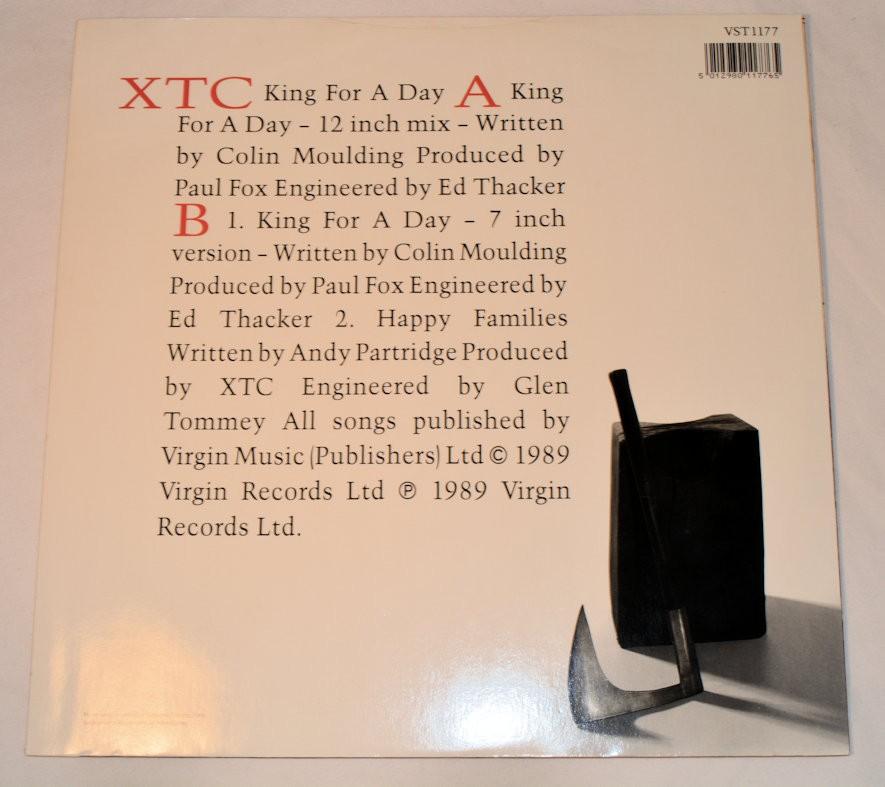 XTC - King For A Day