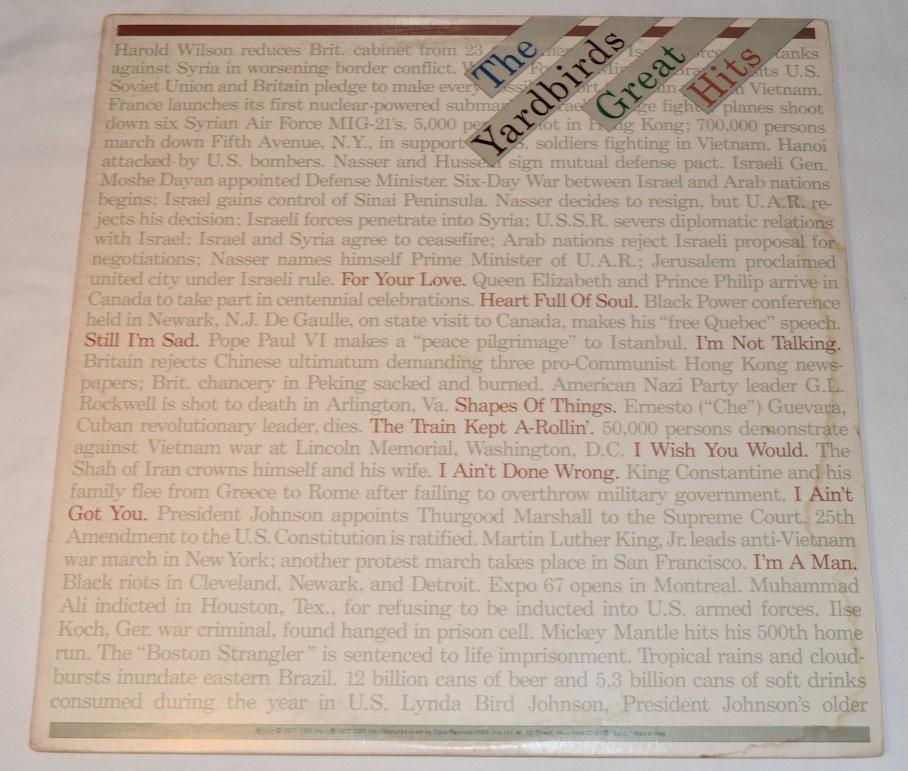 Yardbirds - Great Hits