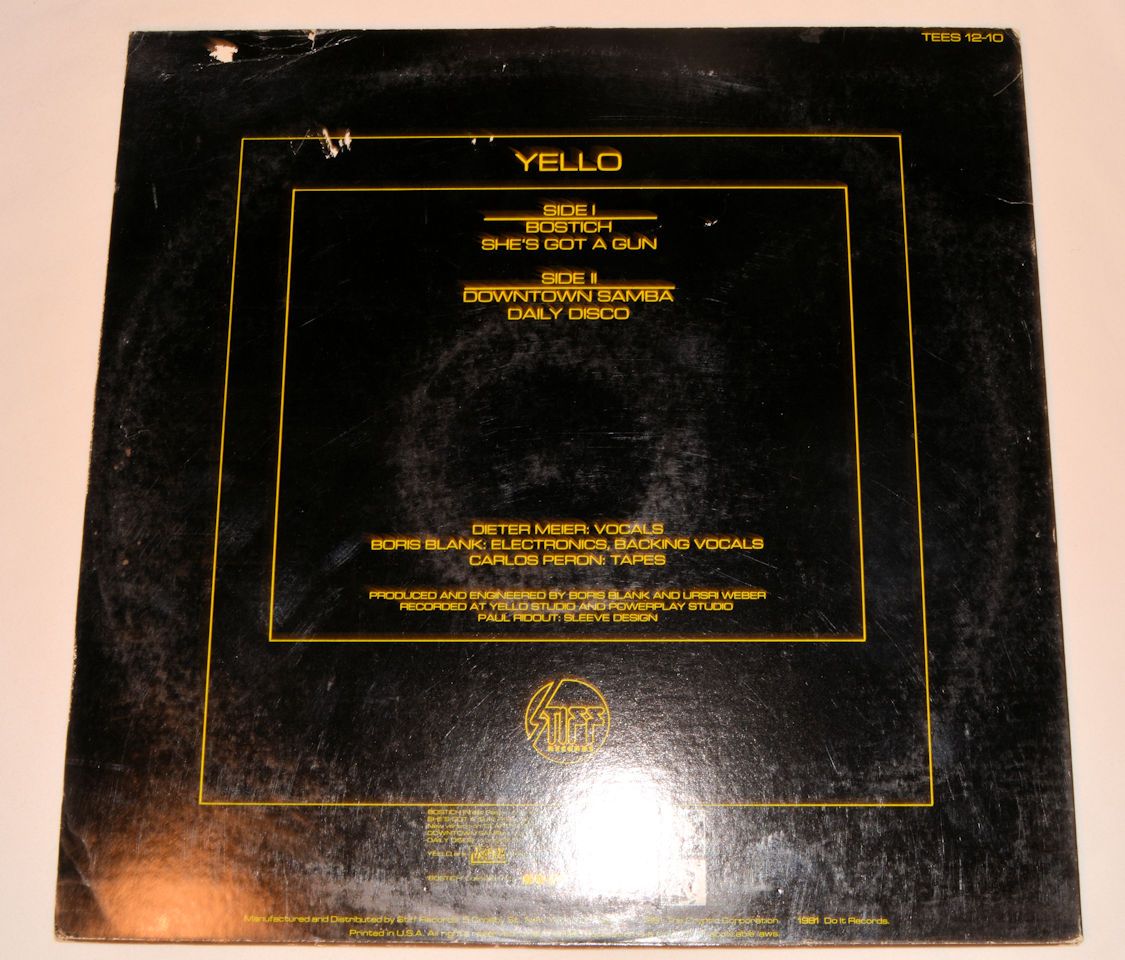 Yello - Bostich