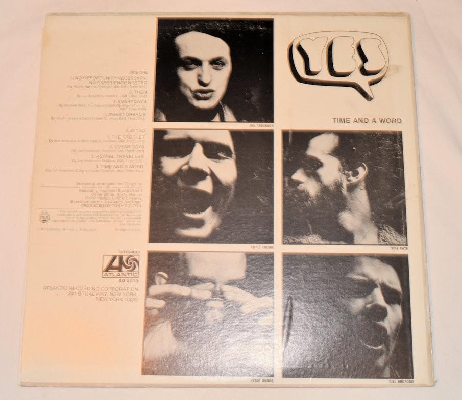 Yes - Time And A Word