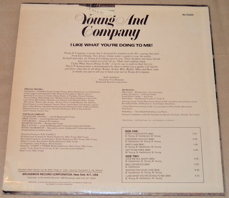 Young & Company - I Like What You're Doing To Me
