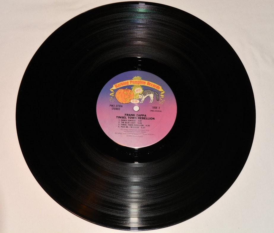 Zappa, Frank Tinseltown Rebellion, Vinyl Record Album 2LP Joe's Albums