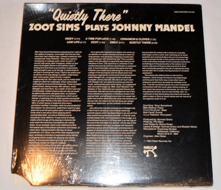 Sims, Zoot - Quietly There